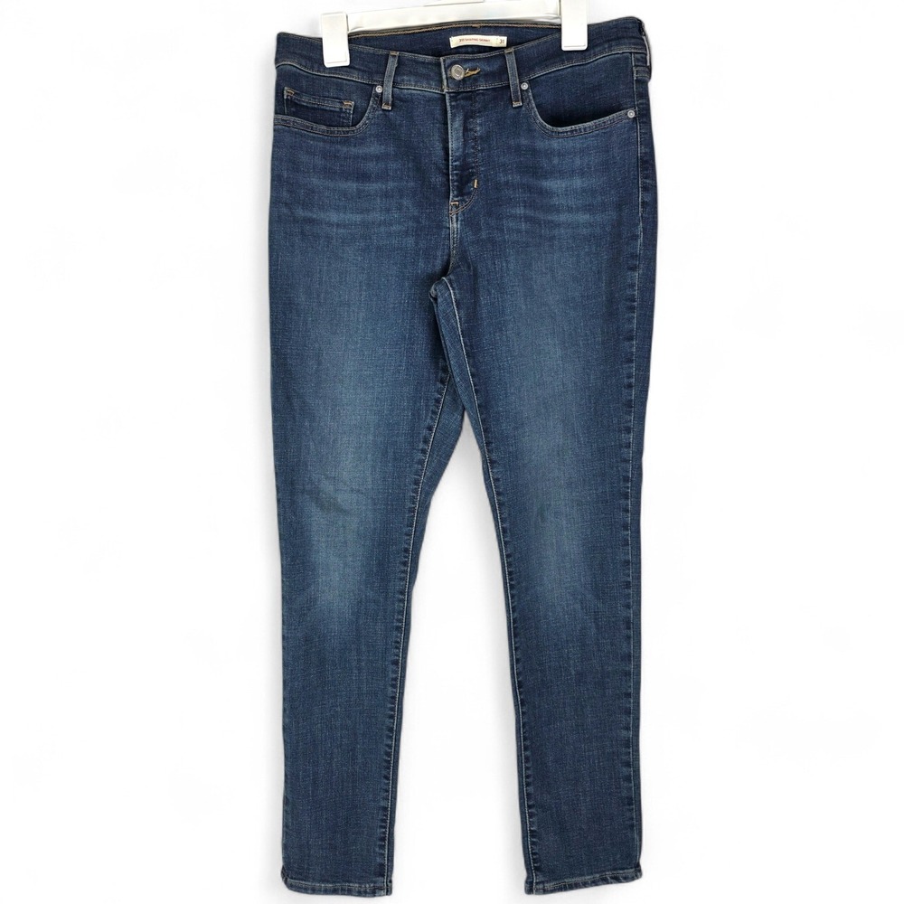 Levis 311 Shaping Skinny Jeans Womens 31 Dark Wash Blue Denim Stretch